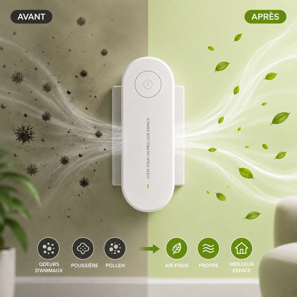 Airpurr purificateur d'air